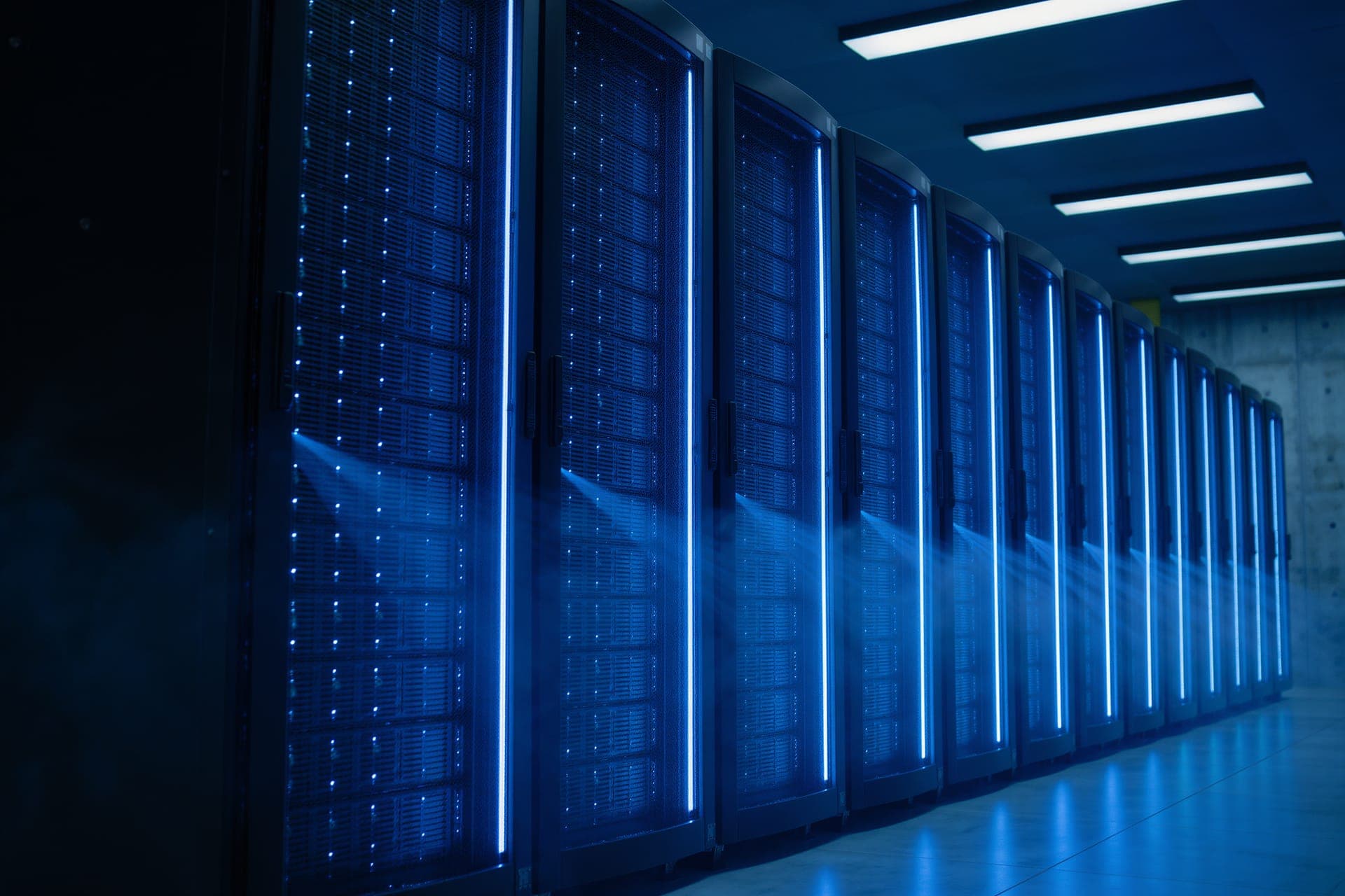 Critical facility monitored by building automation