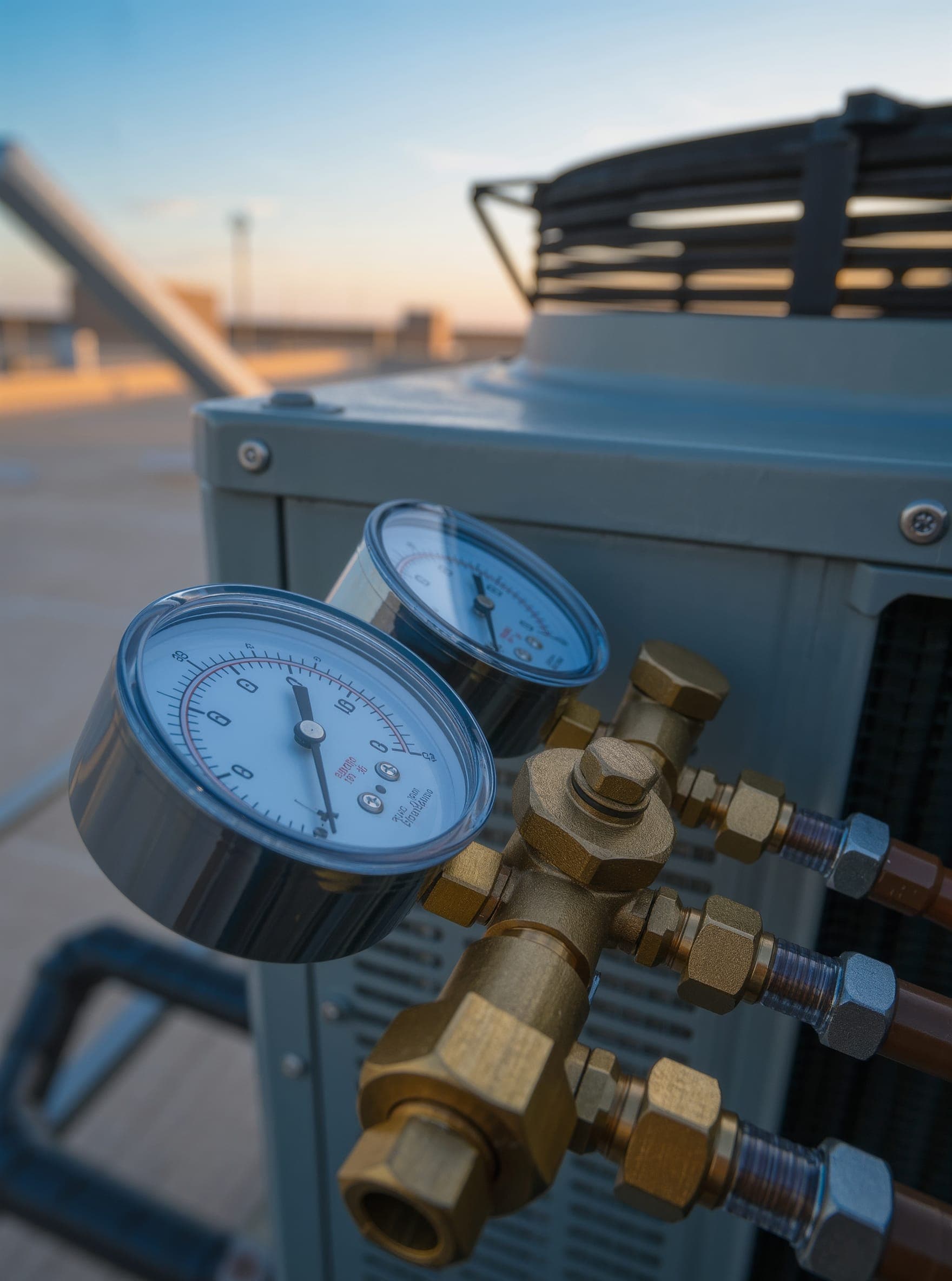 Emergency diagnosis of a failed commercial cooling system